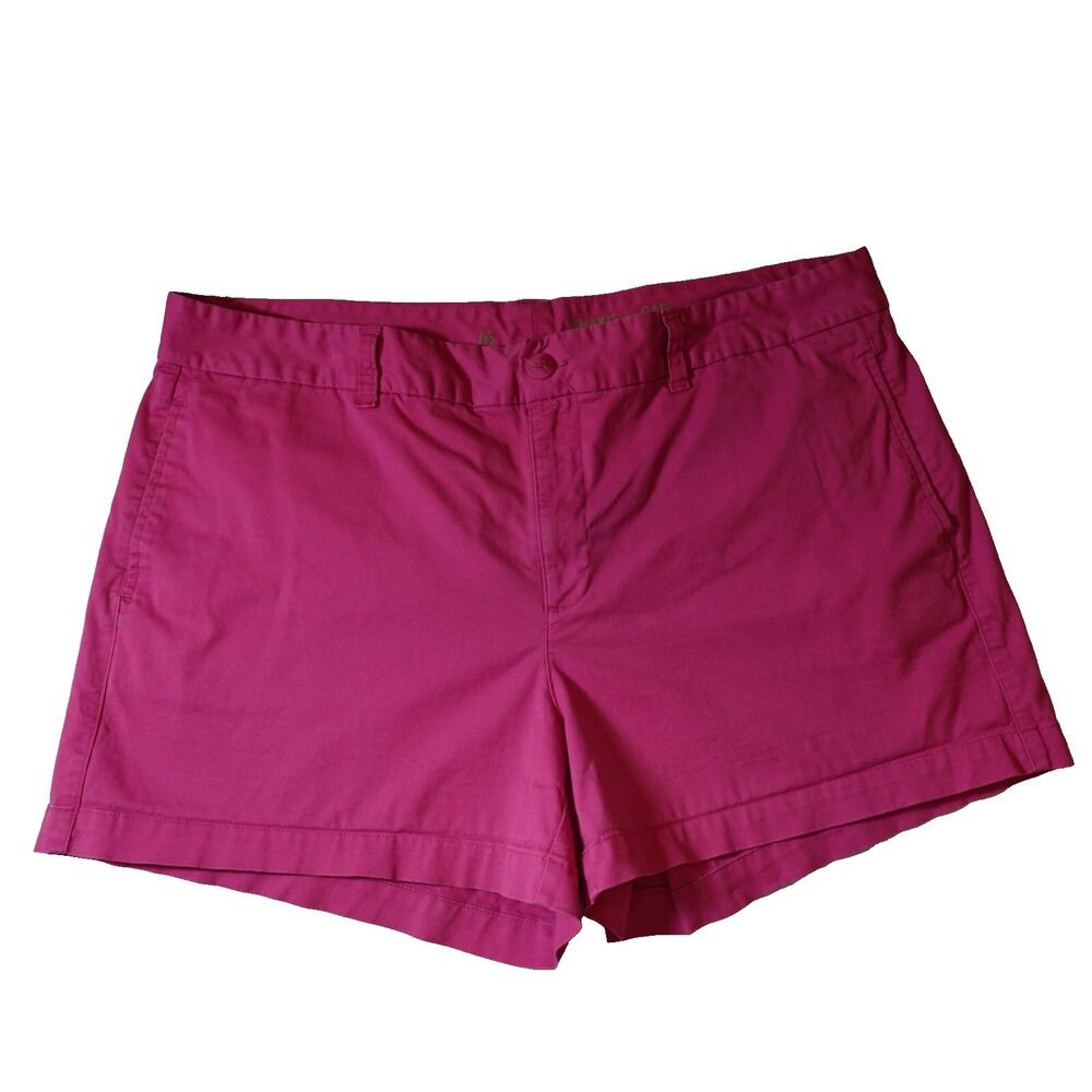 Vintage KHAKIS by GAP Pink Shorts Women’s Sz 16 Summer Vacation Preppy 4" Inseam